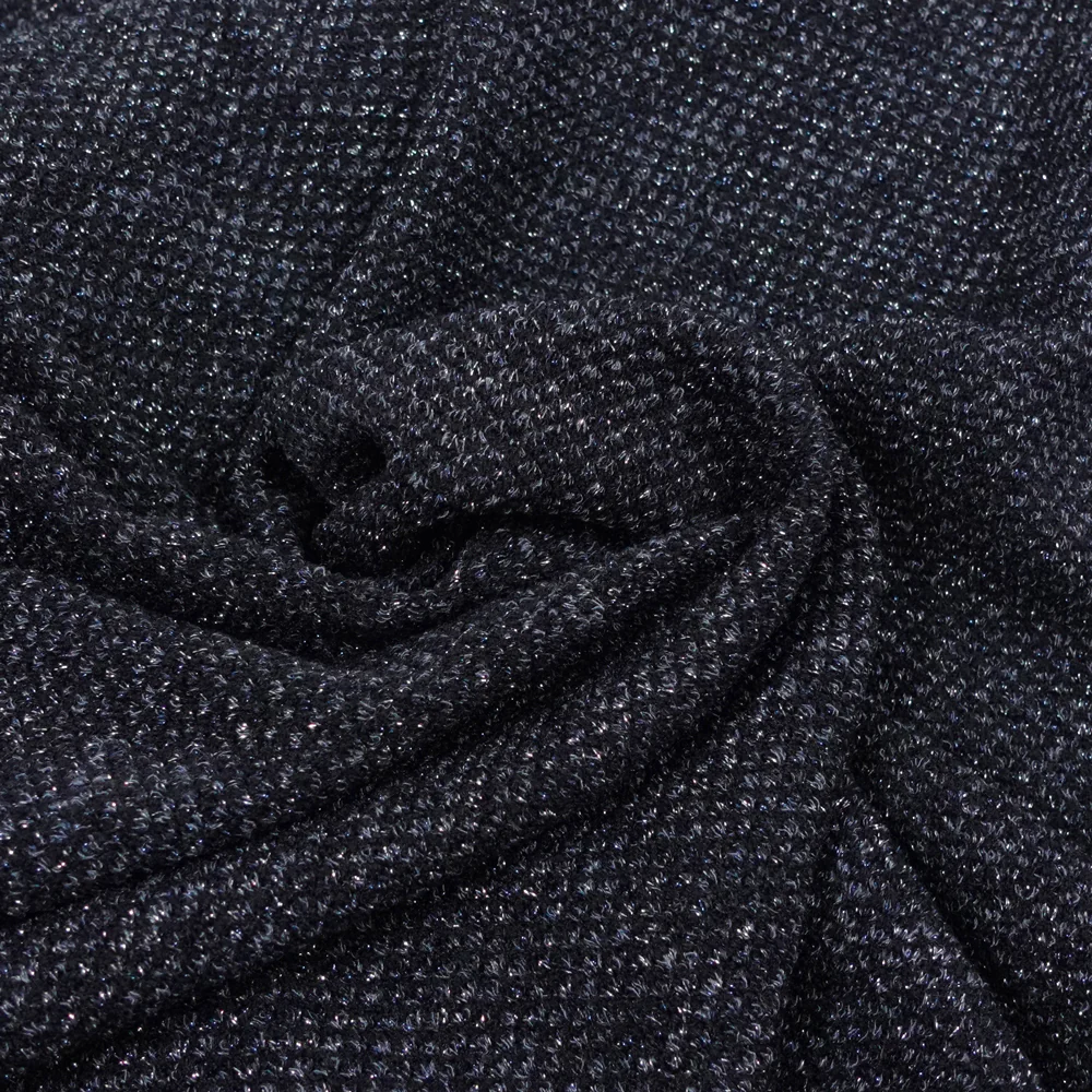 Maille Maya irisée marine - Image 2