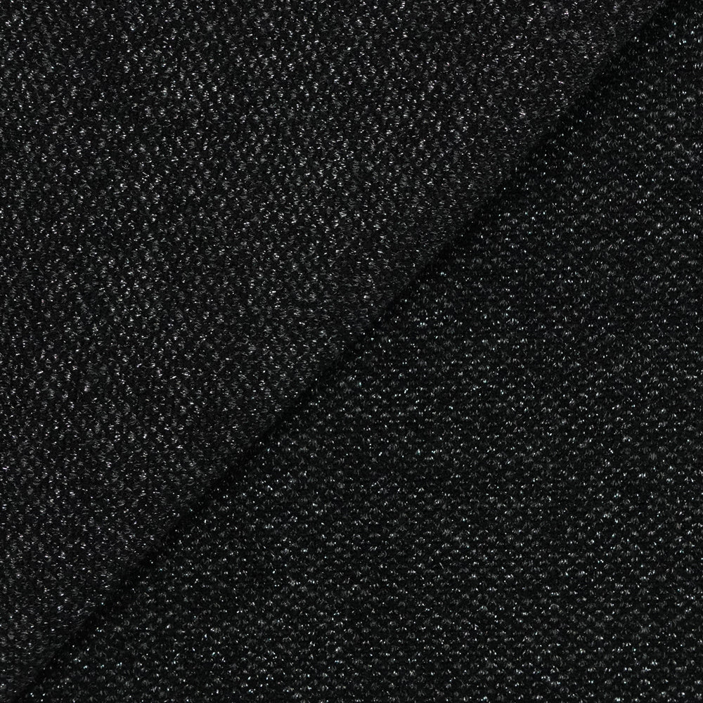 Maille Maya irisée noir