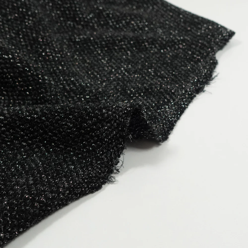 Maille Maya irisée noir - Image 3