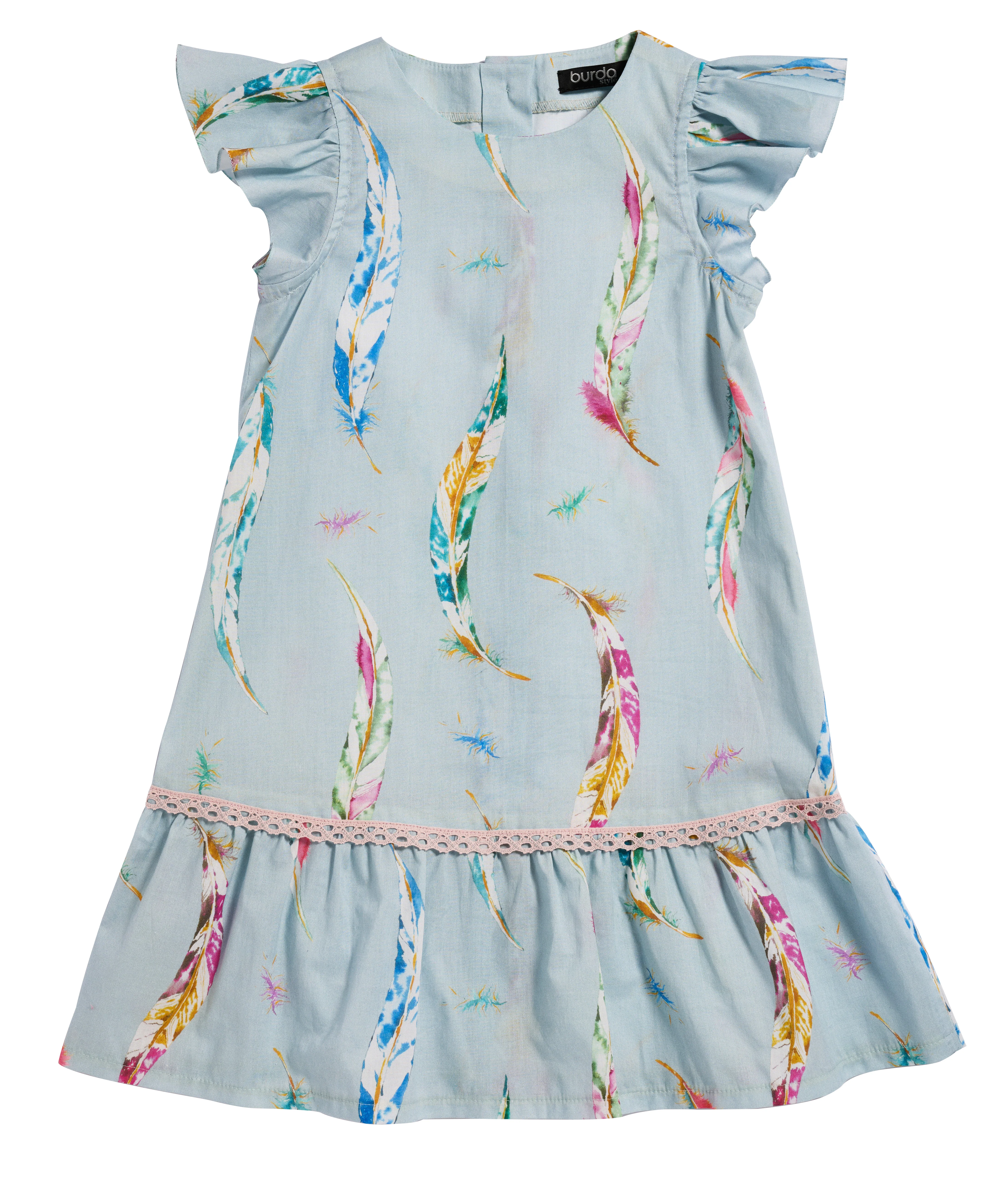 Patron Burda kids n°9197 : Robe - Image 3