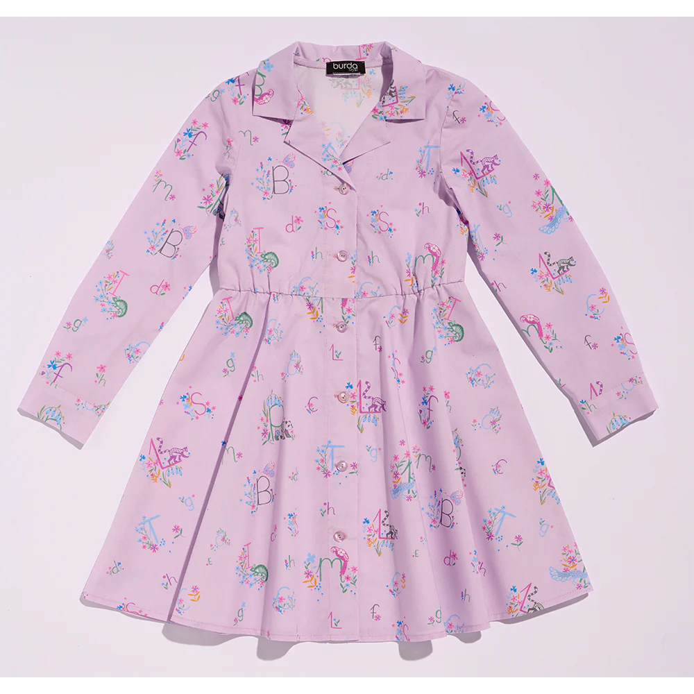 Patron Burda kids n°9206 : Robe - Image 4