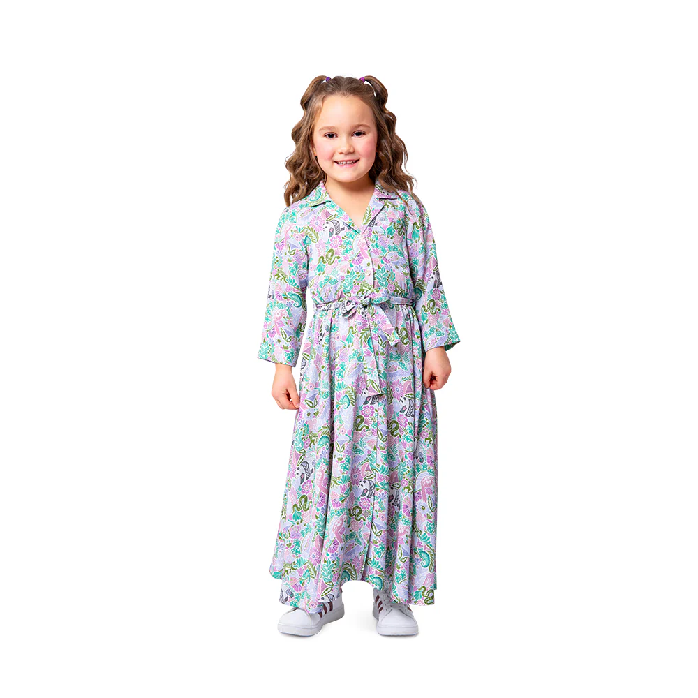 Patron Burda kids n°9206 : Robe - Image 5