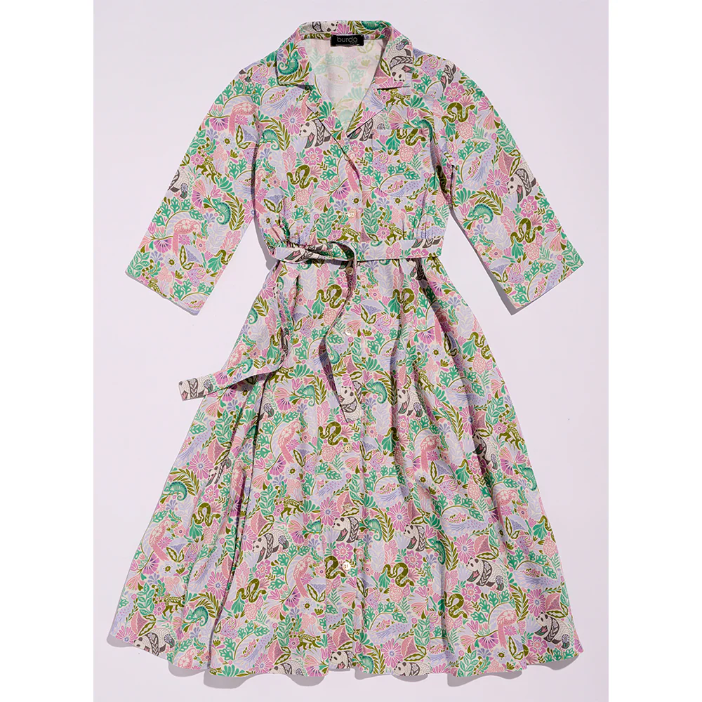 Patron Burda kids n°9206 : Robe - Image 6