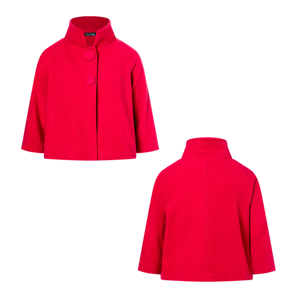 Patron Burda n°5688 : Manteau - Image 9