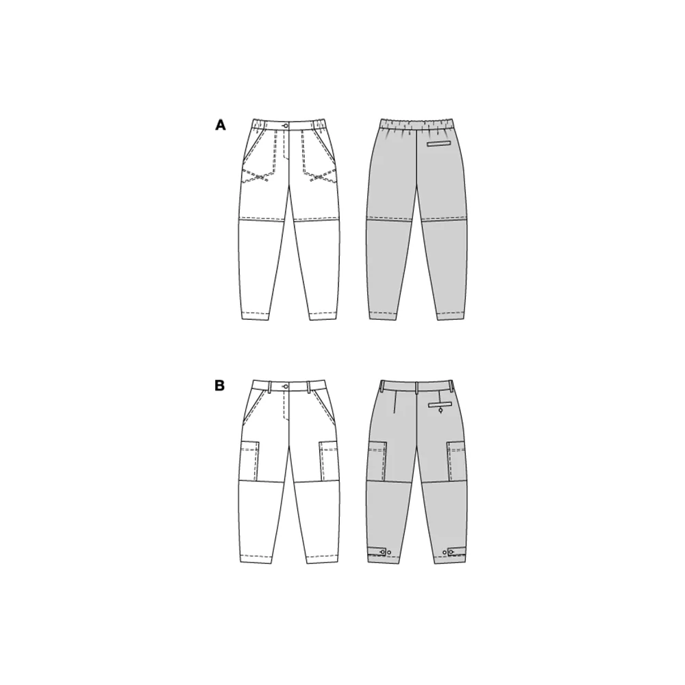 Patron Burda n°5703 : Pantalon - Image 2