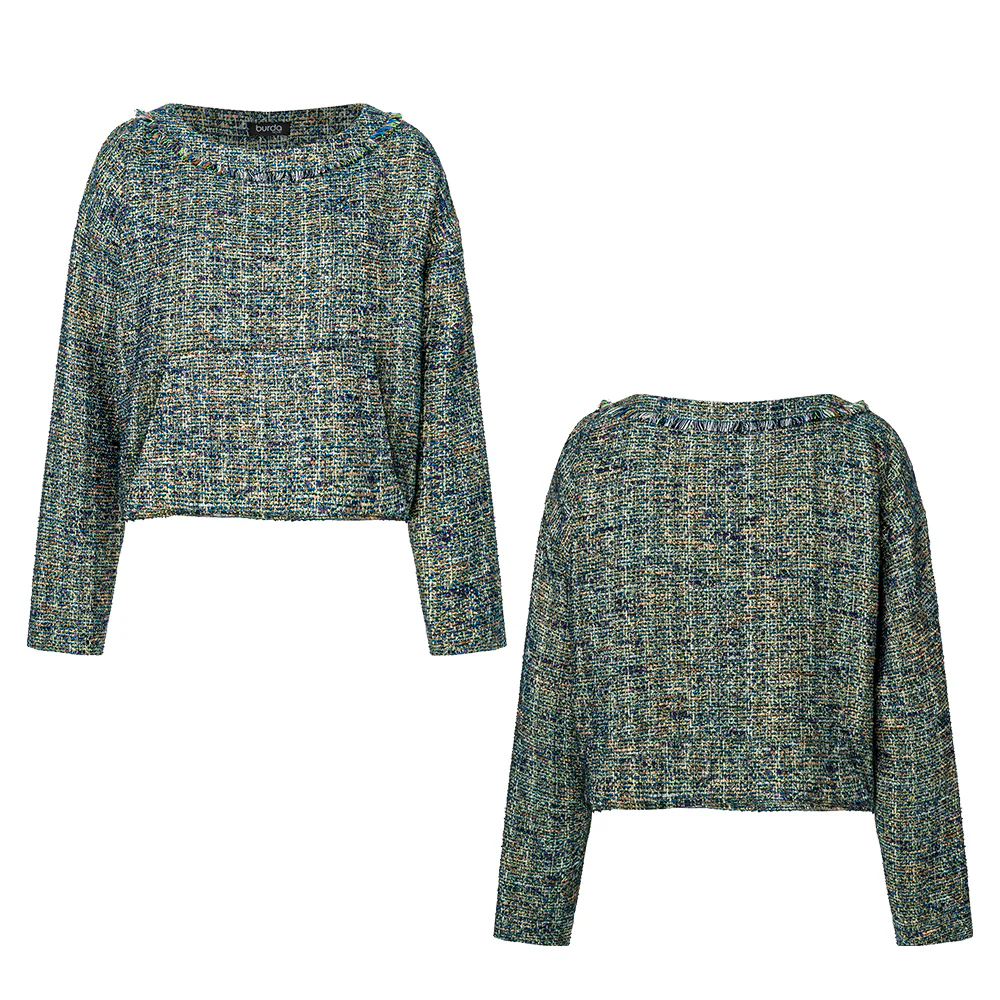 Patron Burda n°5710 : Pull - Image 3