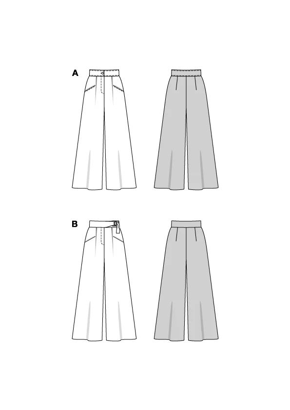Patron Burda n°5751 : Pantalon - Image 2