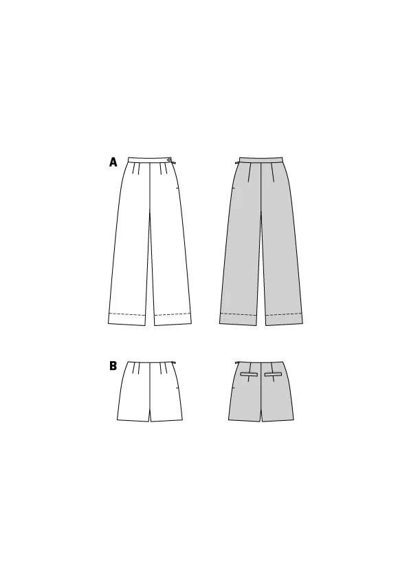 Patron Burda n°5898 : Pantalon - Image 2