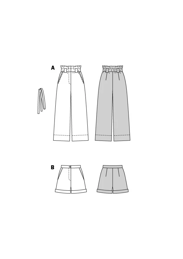 Patron Burda n°5912 : Pantalon - Image 7