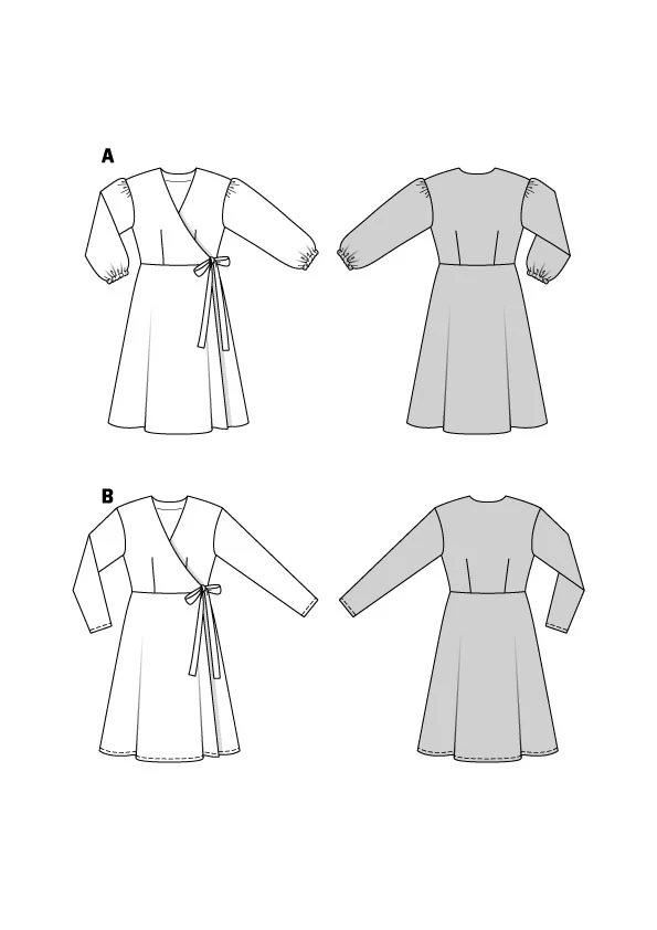Patron Burda n°5933 : Robe - Image 2