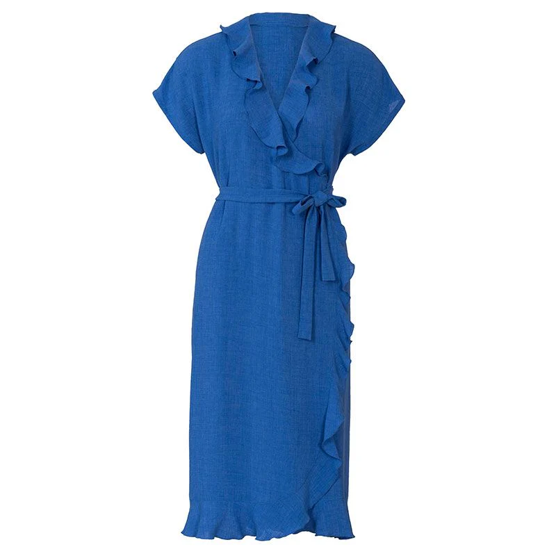 Patron Burda n°6207 : Robe portefeuille - Image 8
