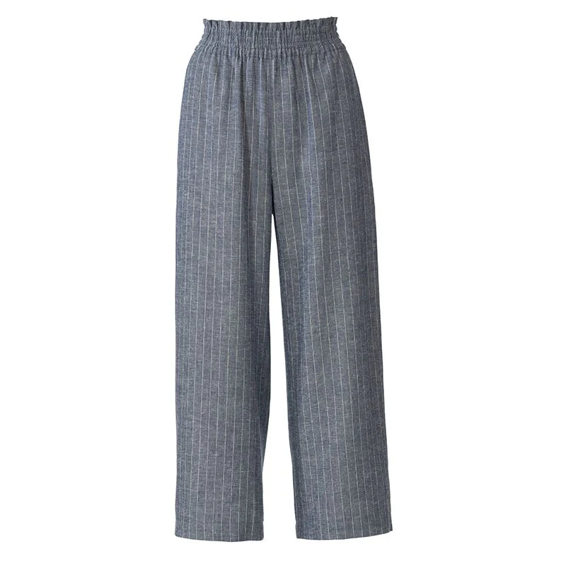 Patron Burda n°6229 : Pantalon à coulisse élastiquée avec des poches dans les coutures  jambe ample - Image 5