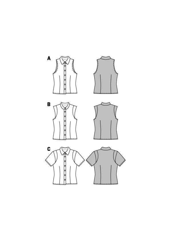 Patron Burda n°6527: Blouse d'été - Image 2