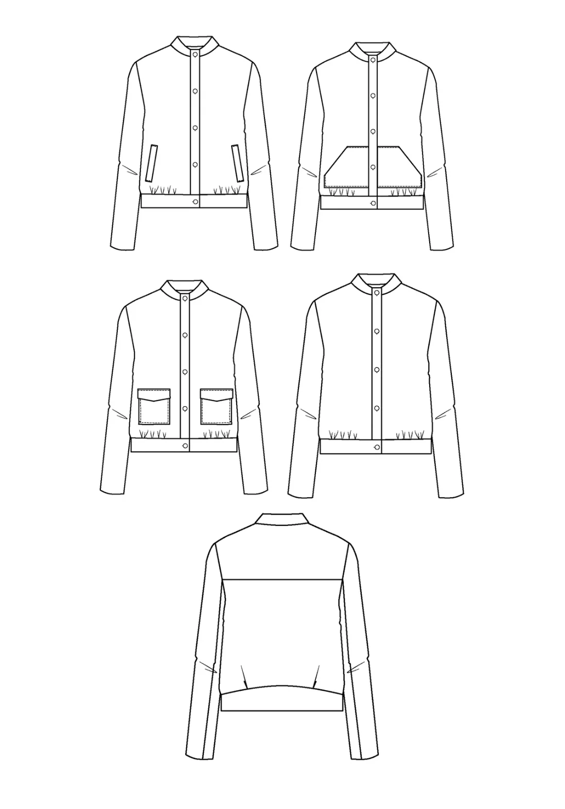 Patron de couture blouson DANDELION - Image 2