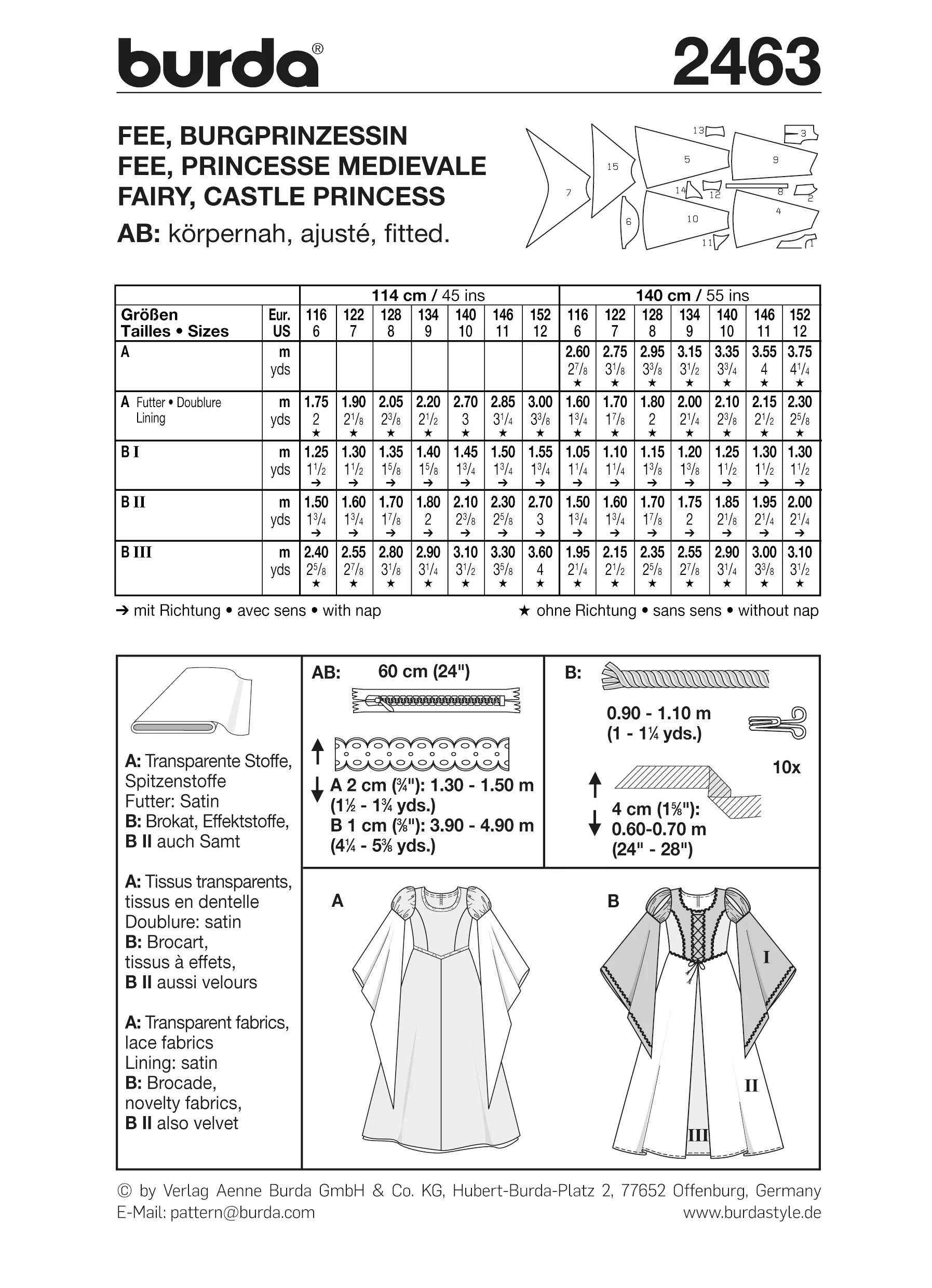 Patron n°2463 : Princesse - Image 5