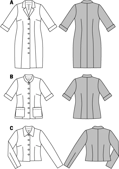 Patron n°6760 : Robe et Veste - Image 2