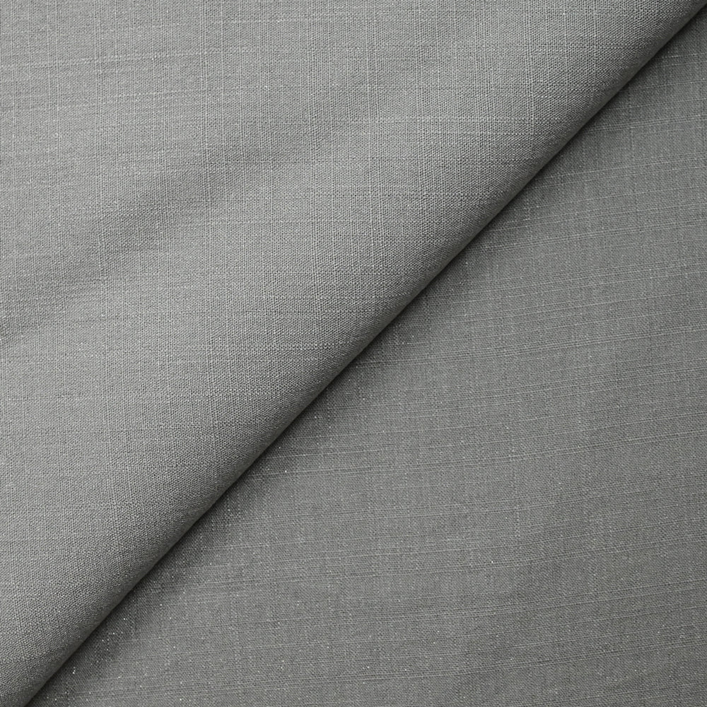Polyviscose doupionnée irisée gris clair