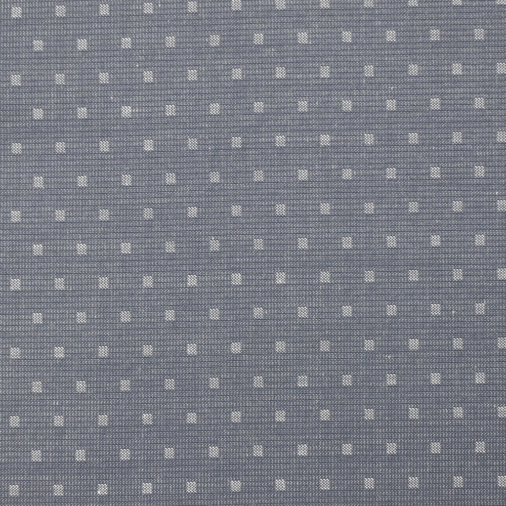 Popeline polycoton jacquard Léon fond gris - Image 4