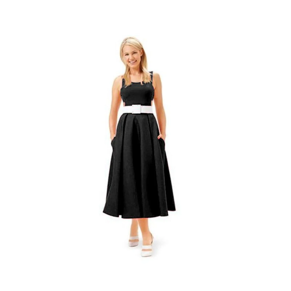Satin de coton noir - Image 2
