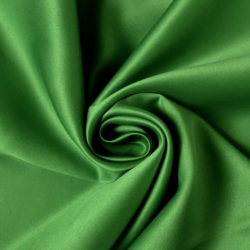 Satin mat toucher soie vert sapin - Image 3