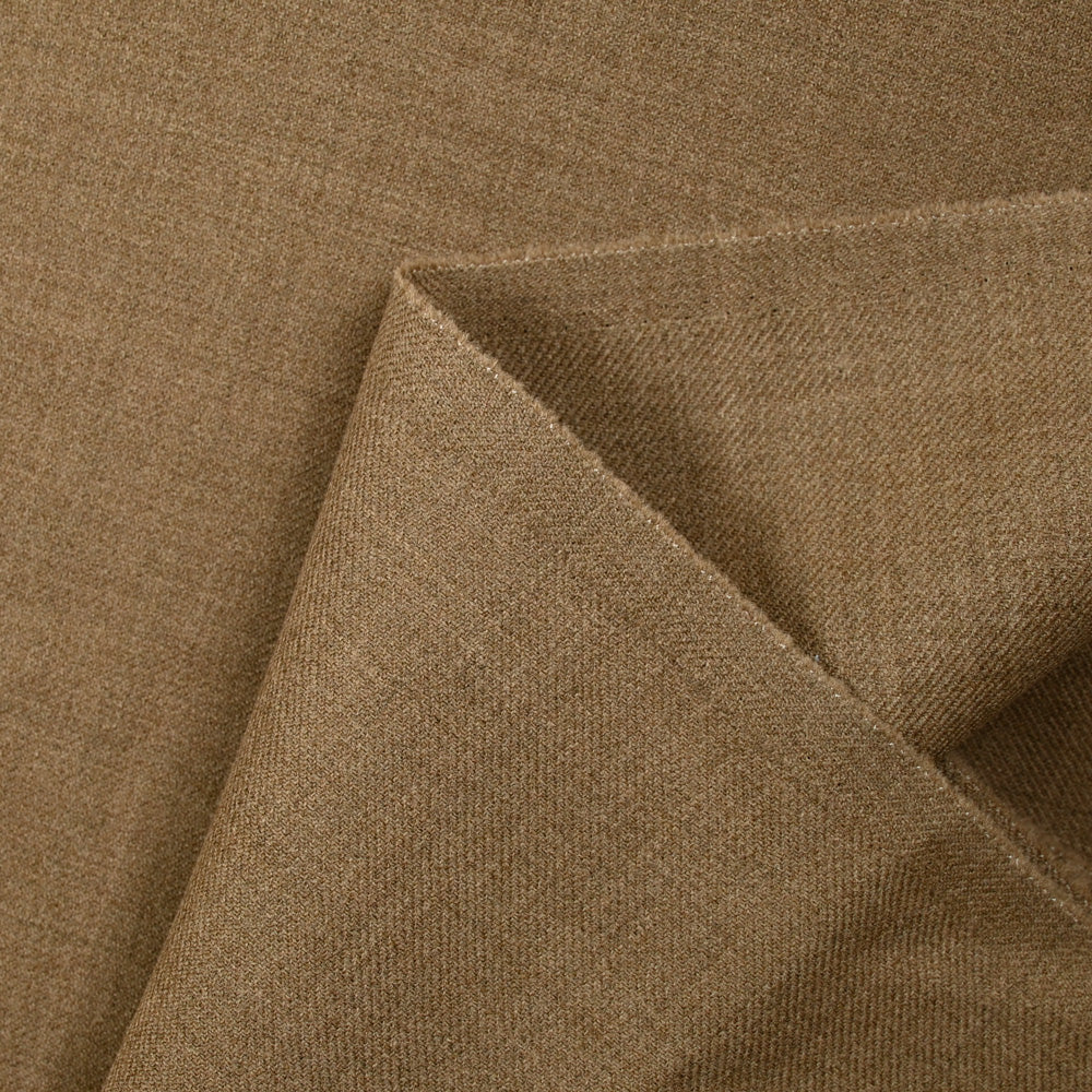 Sergé 100% laine camel - Image 4