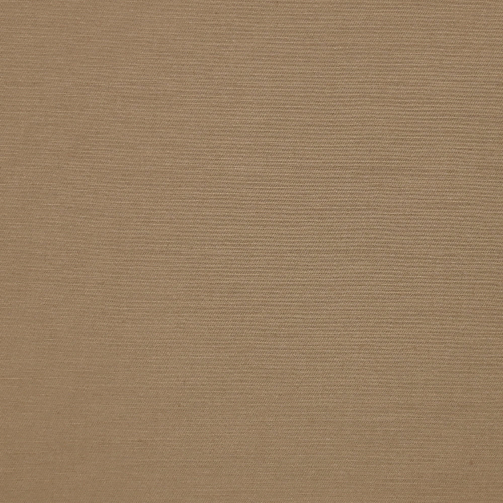 Sergé de coton élasthanne satiné beige - Image 3