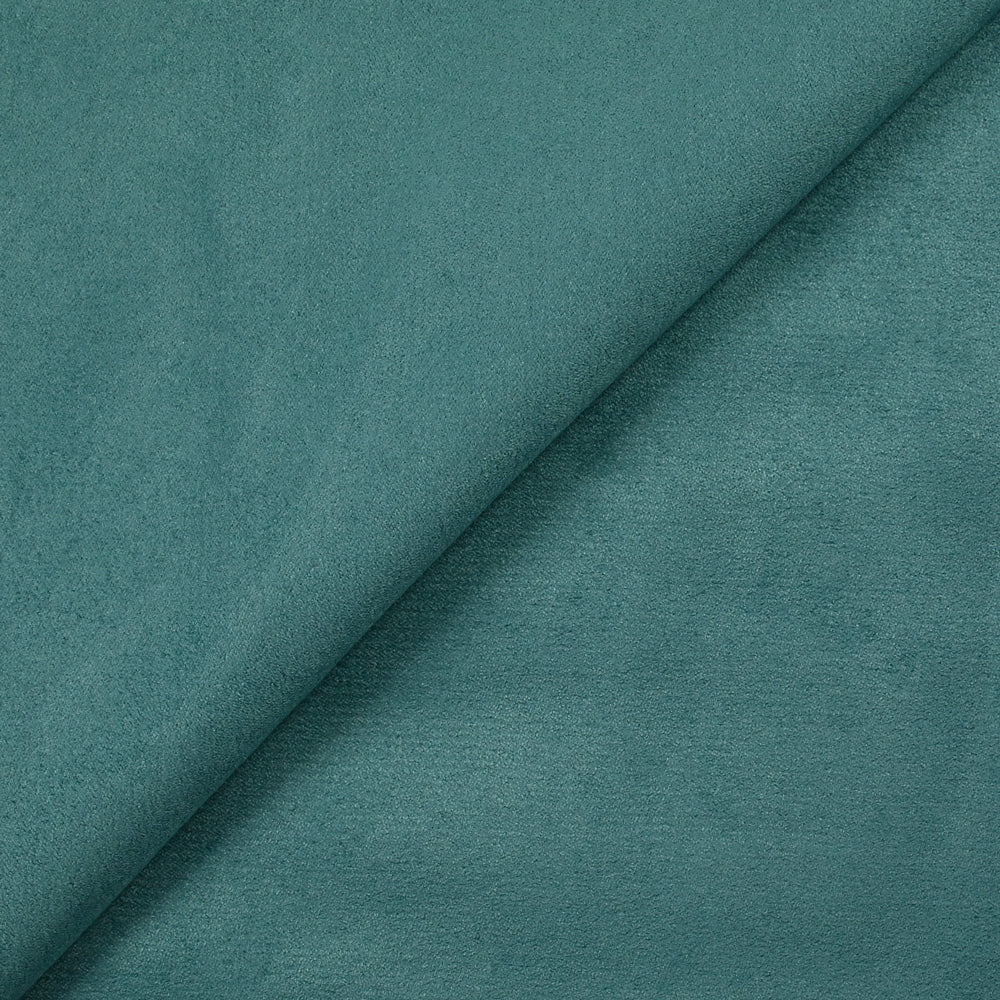 Suédine jersey bleu