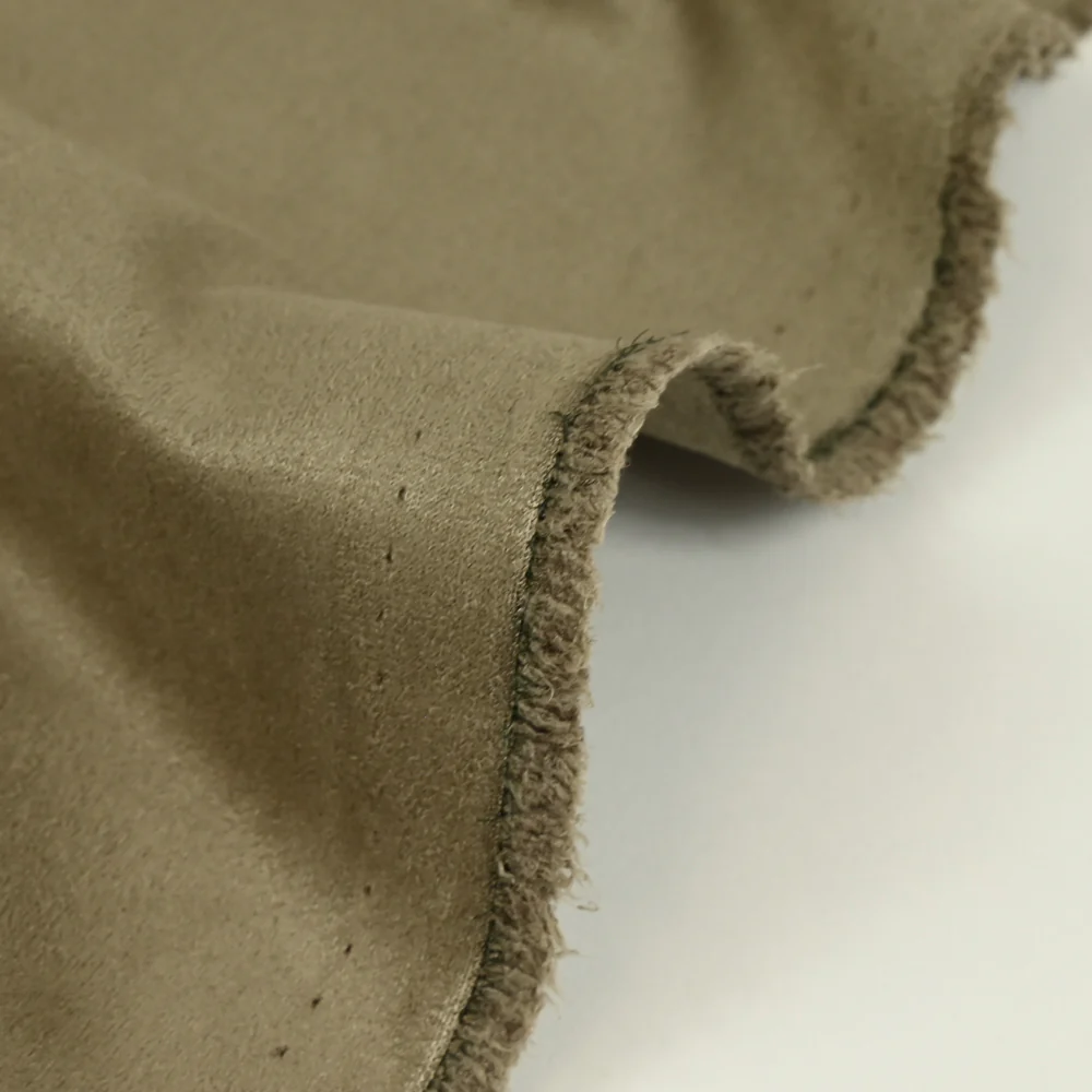 Suédine jersey tabac - Image 4