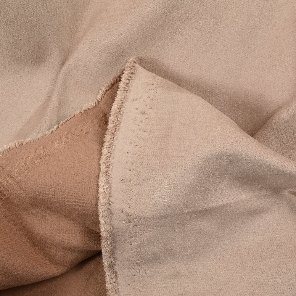 Suédine jersey vieux rose - Image 3