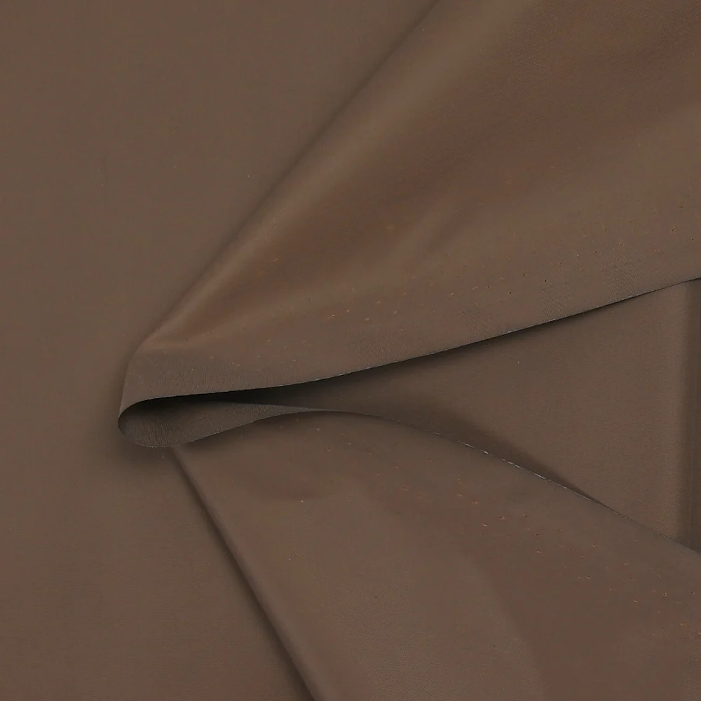 Taffetas polyamide marron ébène - Image 5