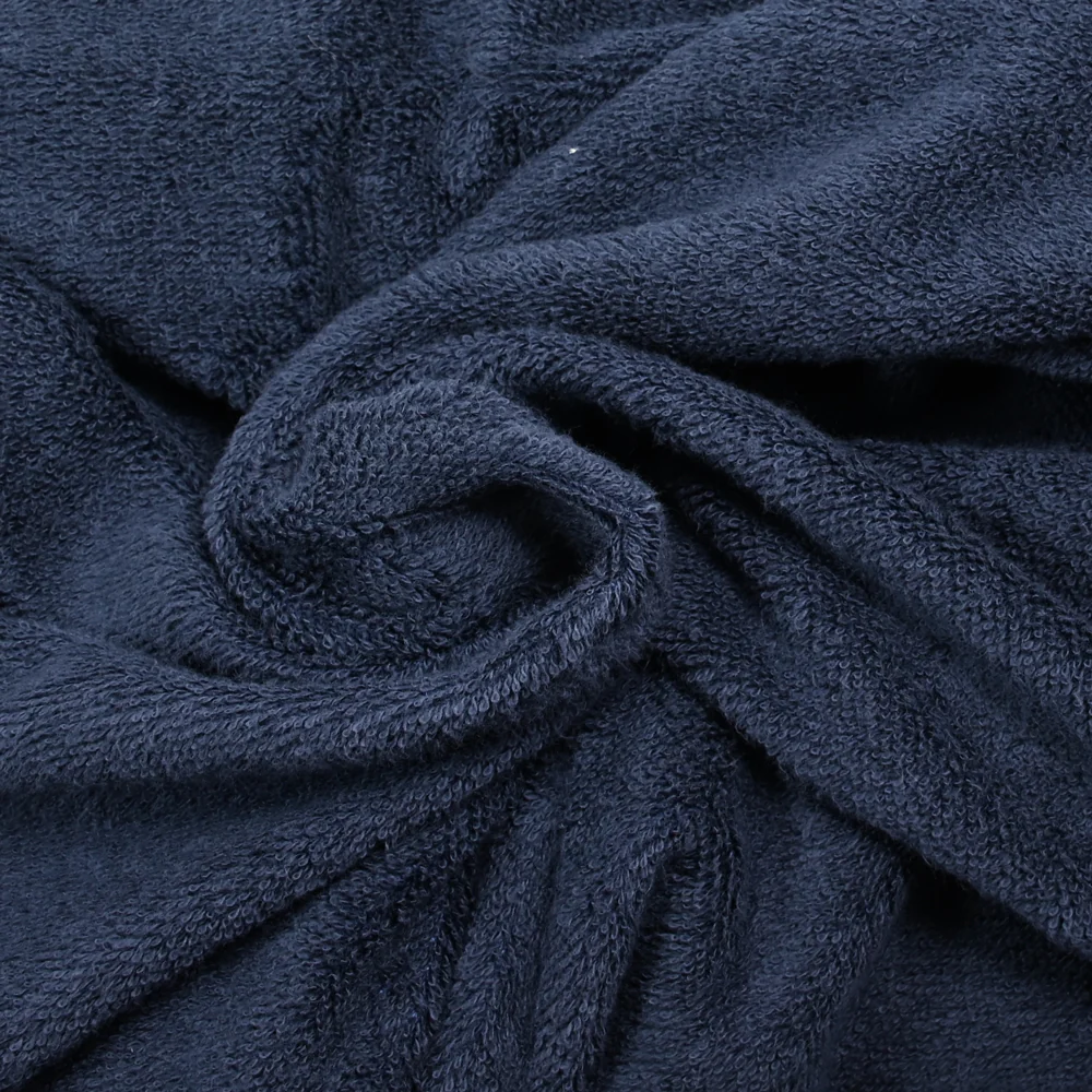 Tissu éponge coton marine - Image 2