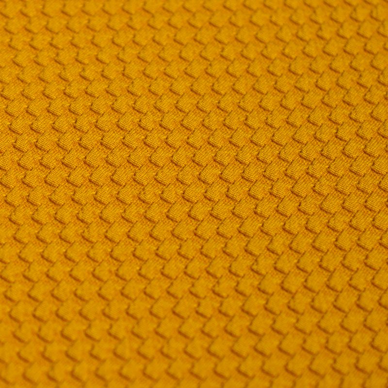 Jersey nid d'abeille moutarde - Image 3