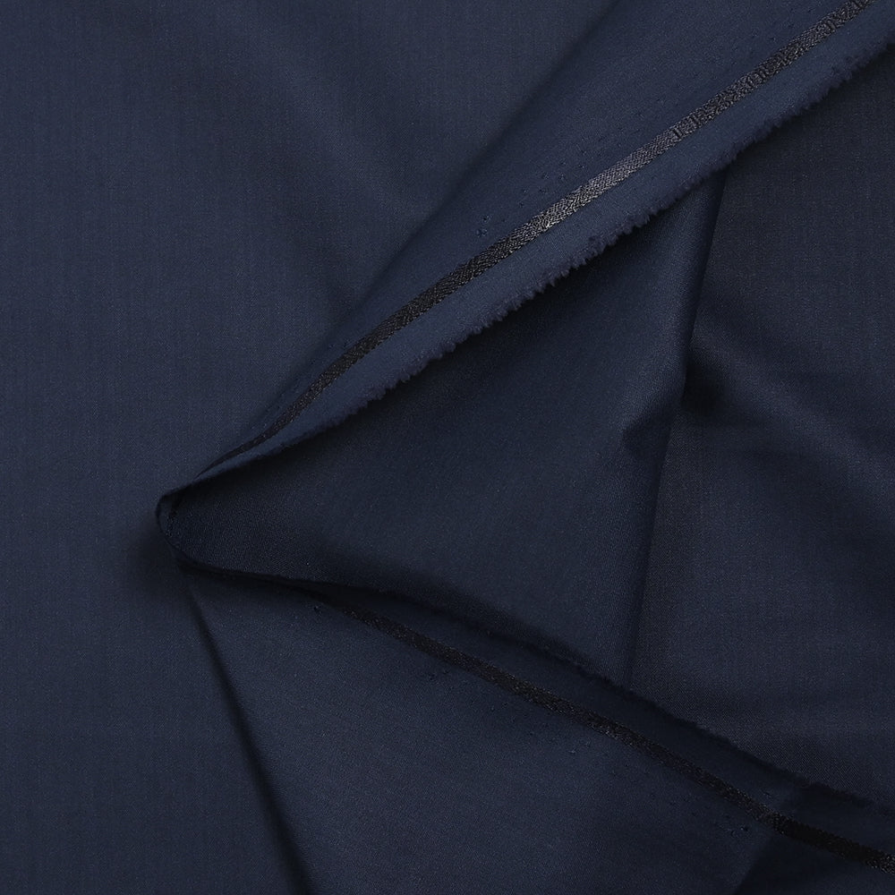 Tissu tailleur en polyester bleu marine - Image 4