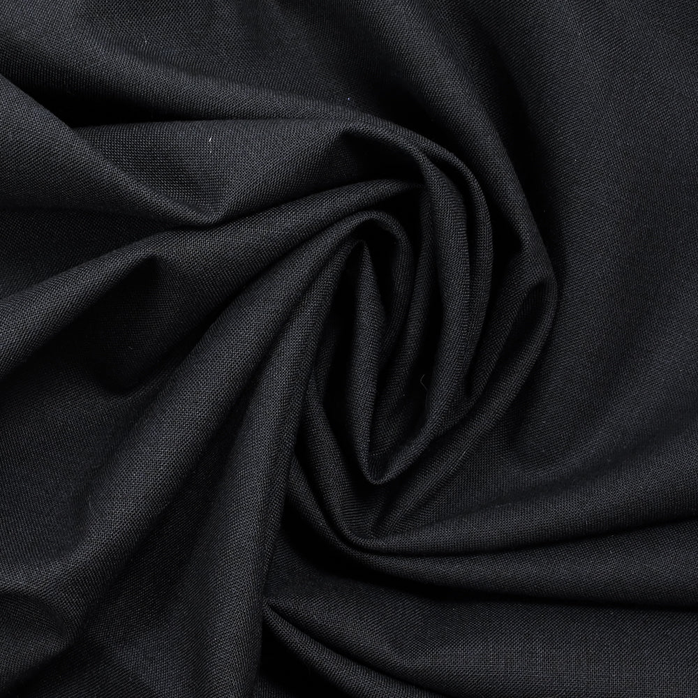 Tissu tailleur laine mélangée bleu nuit - Image 2