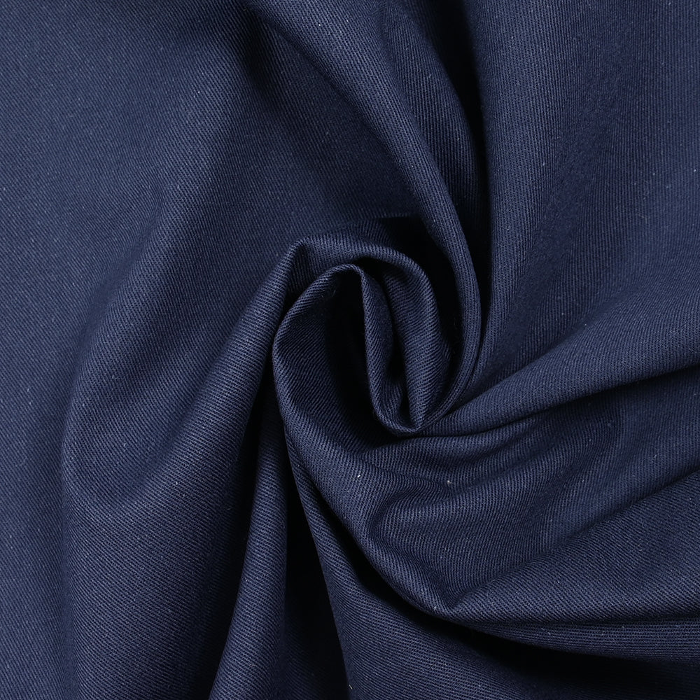Twill de coton bleu marine - Image 2