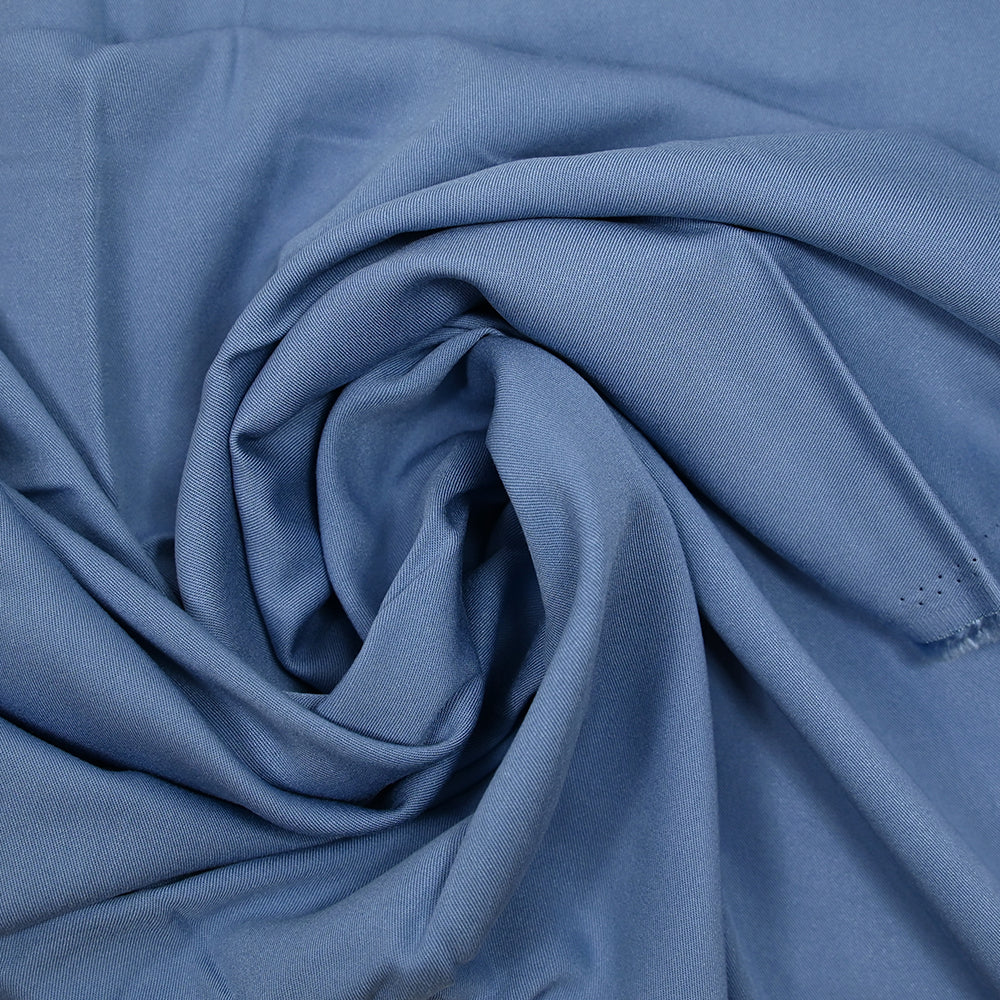 Twill de viscose bleu barbeau - Image 2