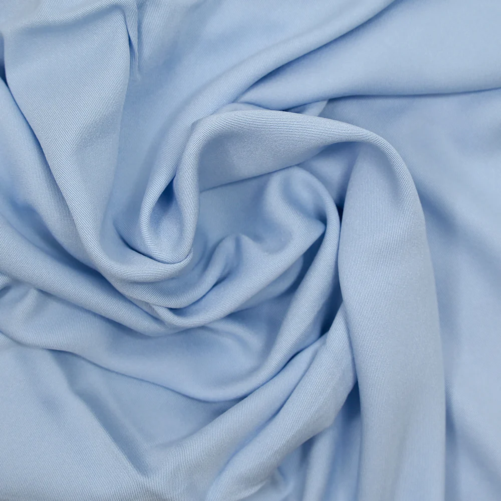 Twill de viscose bleu clair - Image 2