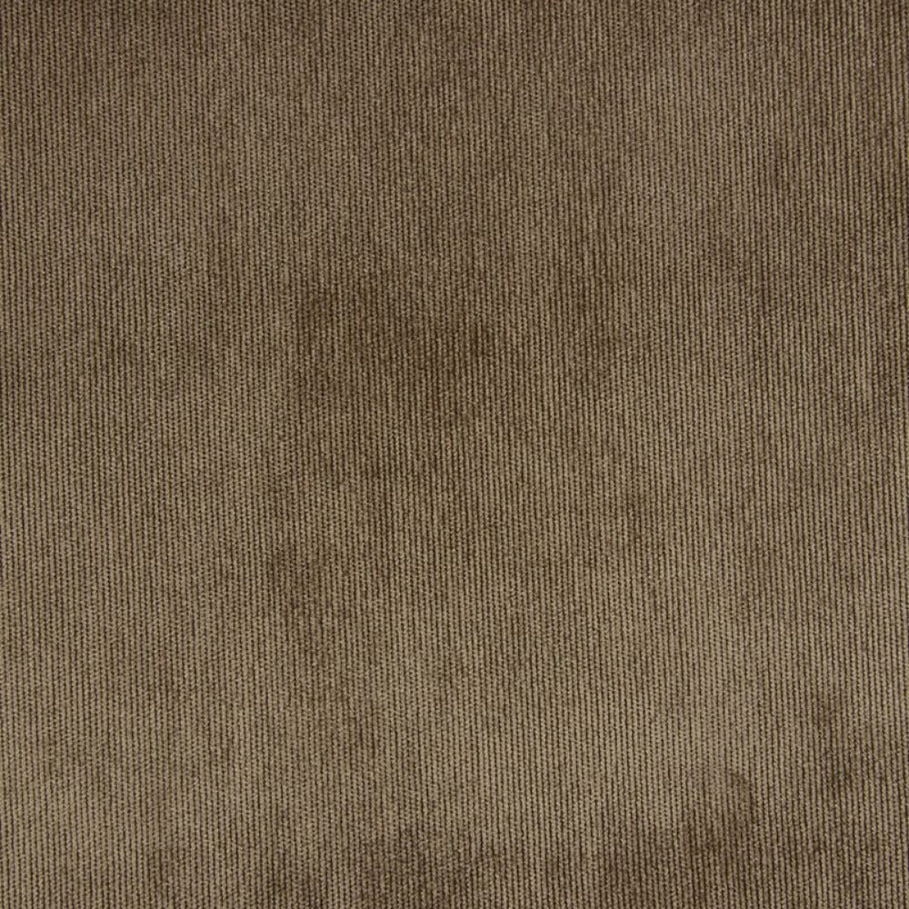 Velours polyester fines côtes marron corde - Image 3