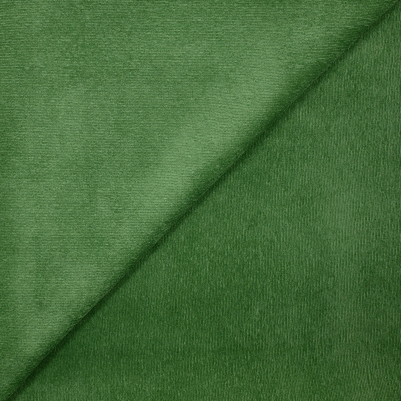Velours polyester fines côtes matcha