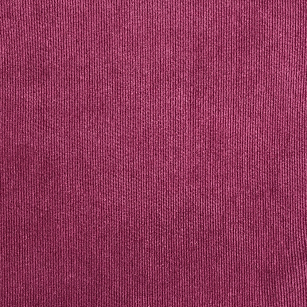 Velours polyester fines côtes magenta - Image 4