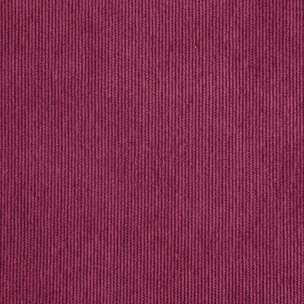 Velours polyester fines côtes magenta - Image 5