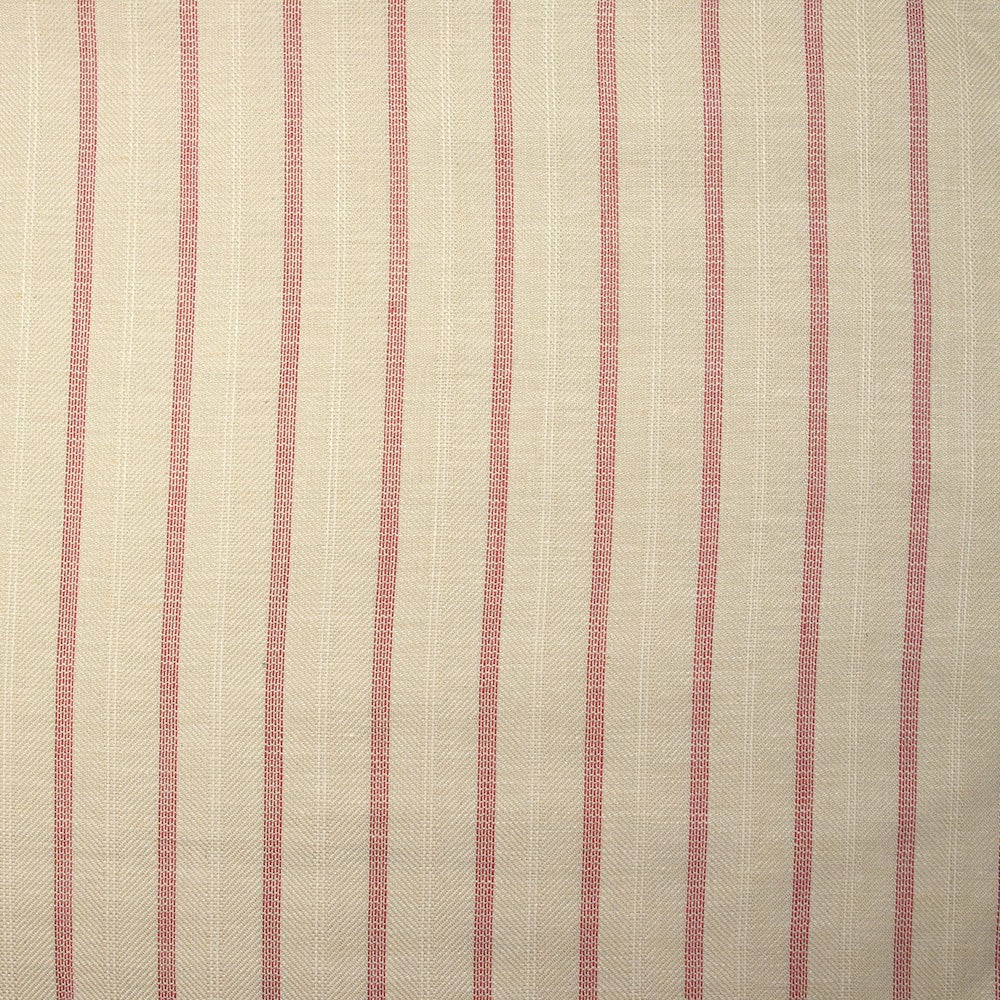 Viscose tissée-teinte rayée tomette fond écru - Image 4