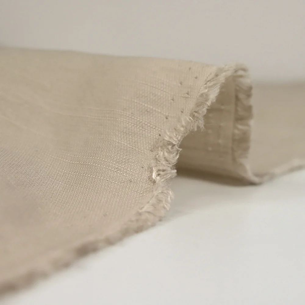 Viscose unie Andrea beige - Image 4