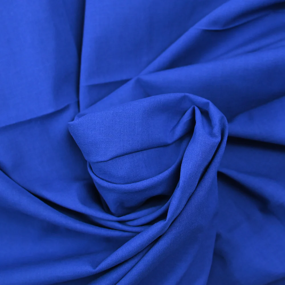 Voile de coton Alicia bleu saphir - Image 2