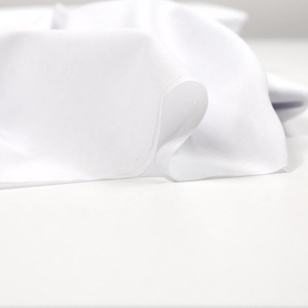 Voile de coton blanc - Image 4