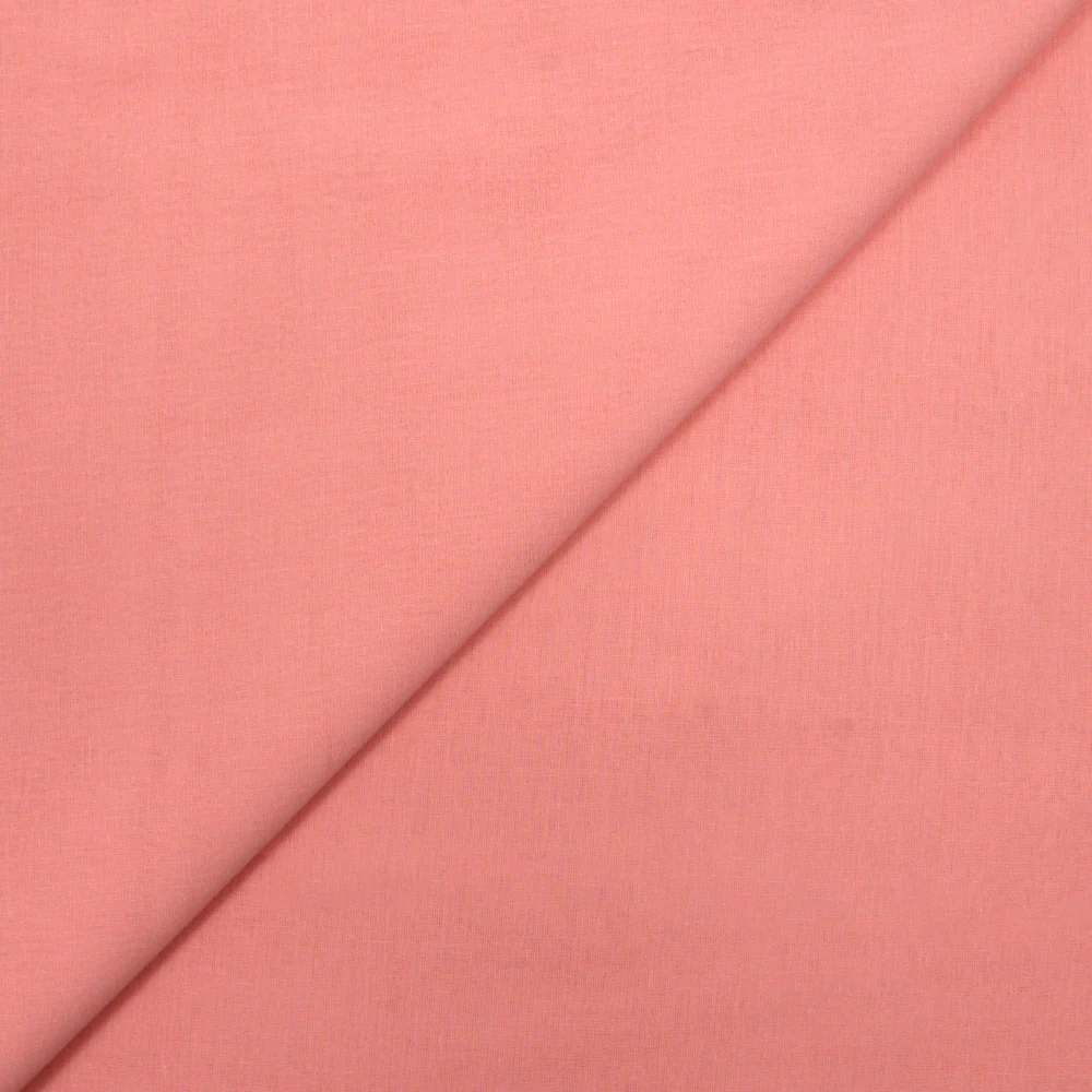 Voile de coton rose